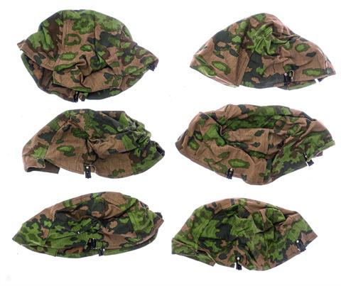 Camouflage helmet covers (repro), 6 pieces