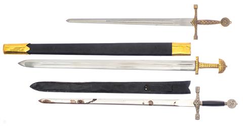 Fantasy swords bundle of 3 pieces