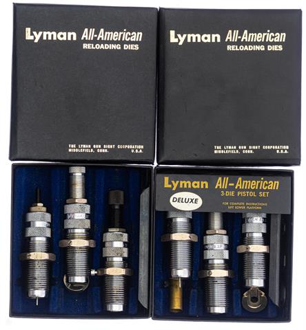 Dies mixed lot Lyman All American of 2 pieces