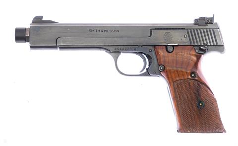 Pistole Smith & Wesson Model 41  Kal. 22 long rifle #A644229 § B (V37)