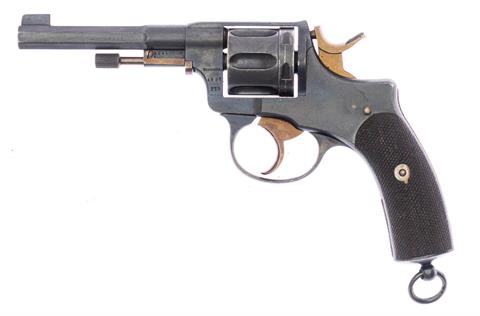 Revolver Nagant Schweden m/1887 Husqvarna Kal. 7,5 Nagnt #4691 § B Erzeugung vor 1900 (V06)