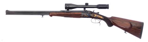 Hammer-O/U-combination rifle R- Wostatek - Goding and barrel Josef Orasche - Ferlach cal. 6.5x70R; 22 Hornet (insert barrel) #30,349 §C