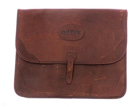 Leather briefcase Orvis