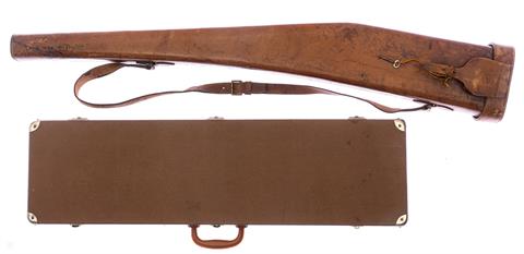 Leather case Joh. Springer's Erben and weapon case