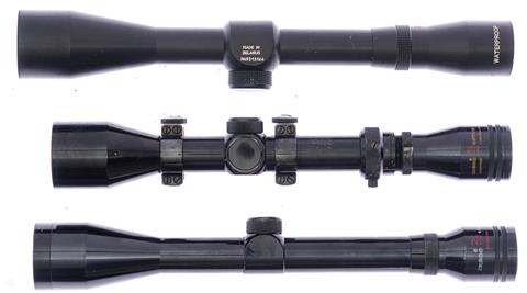 Riflescopes bundle of 3 pieces