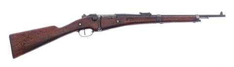 Bolt action rifle Mannlicher-Berthier M.1892 Mousqeton St. Etienne cal.  8 mm level #9918 § C ***