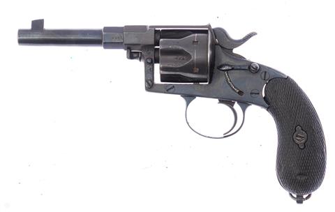 Revolver Armeerevolver M83 "Reichsrevolver" Kal. 10,6 x 25 R deutsche Ordonnanz #0142 § B Erzeugt vor 1900 ***