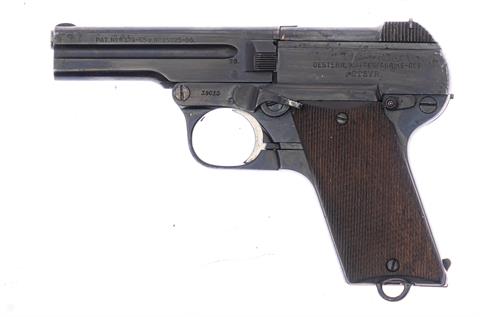Pistol OEWG Steyr-Pieper Kipplauf Mod. 1909 cal.  7,65 Browning #39015 § B ***