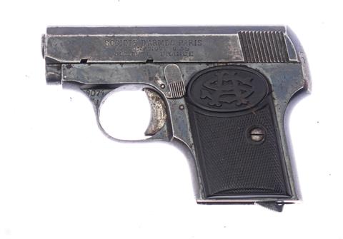 Pistole Societe d'Armes Paris Kal. 6,35 Browning #90741 § B ***