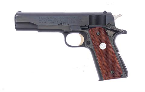 Pistole Colt Goverment Mk. IV Series 70  Kal. 9 mm Luger #70L06759 §B +ACC