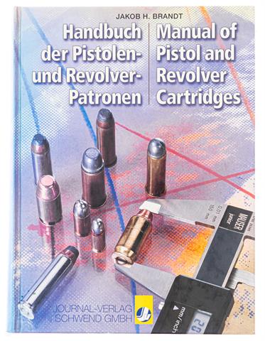 Book Brandt Handbook of Pistol and Revolver Cartridges