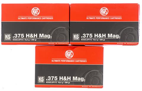 Rifle cartridges RWS 375 H&H Mag. § free from 18