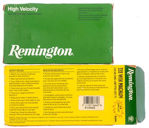 Rifle cartridges 338 Win. Mag. Remington § free from 18