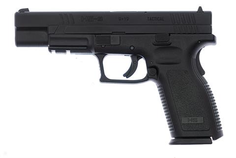 pistol HS Product Mod. HS-9 Tactical BLK cal. 9 mm Luger #H128549 § B +ACC***