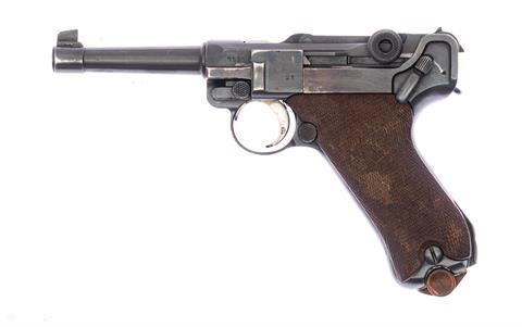 Pistole Parabellum P08 Finnland DWM Kal. 9 mm Luger #7525 § B (V15)
