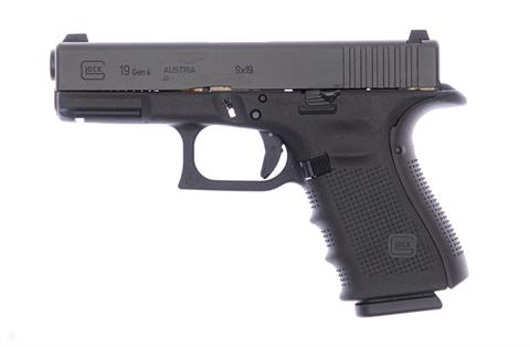 pistol Glock 19 Gen4 cal. 9 mm Luger #BBPF040 § B (W 3165-20)