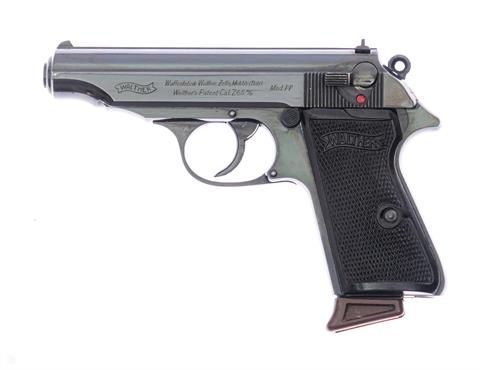 Pistole Walther PP Fertigung Zella-Mehlis Kal. 7,65 Browning #287724P § B (W3501-22)