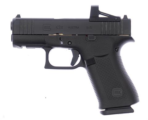 Pistol Glock 43X MOS/FS Cal. 9 mm Luger #BXEW343 § B +ACC***