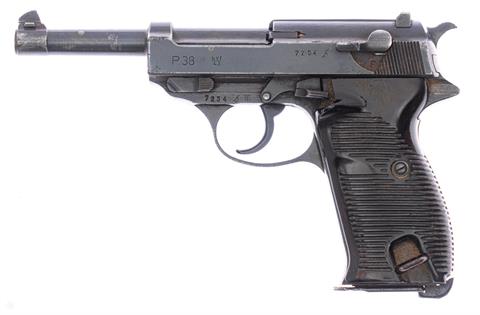 Pistole Walther P38 Fertigung Mauserwerke Kal. 9 mm Luger #7234b § B (W670-23)