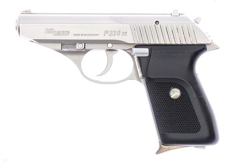 Pistole Sig Sauer Mod. P2320 SL  Kal. 9 mm Kurz / 380 Auto #S014271 § B + ACC (W886-23)