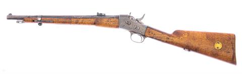 Single shot rifle carbine rolling block system Remington Swedish Navy Cal. 12.7 x 44 R #248 § C ***