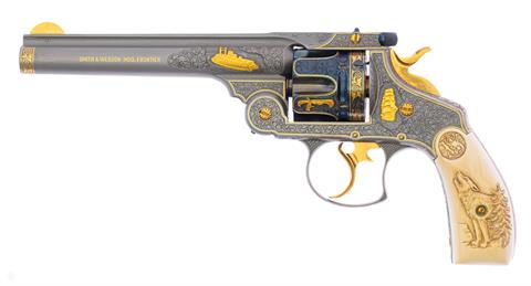 Revolver Smith & Wesson Frontier Luxusausführung Kal. 44-40 Win. #7327 § B Erzeugung vor 1900