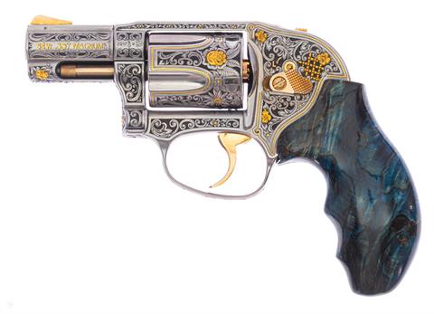 Revolver Smith & Wesson 649-5 Luxusversion Schurian Premium Kal. 357 Magnum #CZM3927 § B +ACC