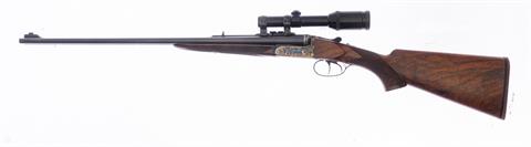 S/s double rifle Perugini & Visini - Brescia left stock cal. 9.3 x 74 R #1886 § C +ACC