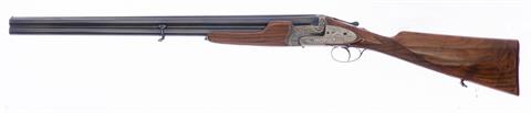 Sidelock-o/u shotgun system Joseph Defourny - Belgian cal. 12/70 #9196 with interchangeable barrel #10637 12/70 § C +ACC