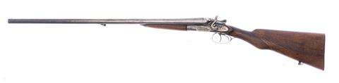 Hammer-s/s shotgun unknown Belgian manufacturer cal. 12/65 #20907 § C