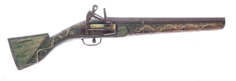 Miqueletschloss-Kurzgewehr orientalisch Kal. 18 mm #Ohne Nummer § frei ab 18