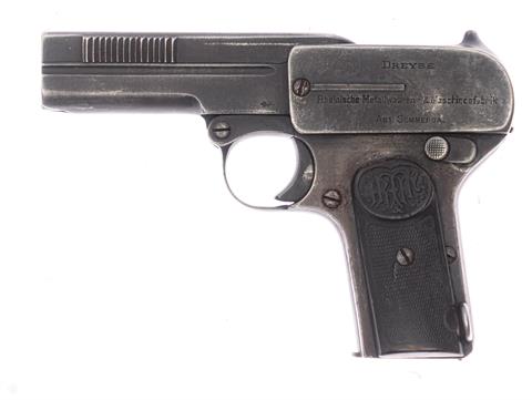 Pistol Dreyse Mod. 1907  Cal. 7.65 Browning #202772 § B