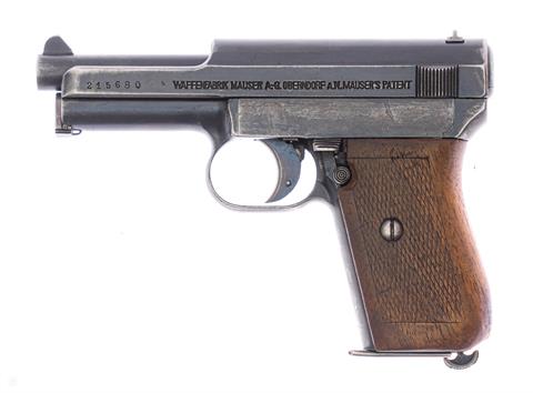 Pistole Mauser Mod. 1914  Kal. 7,65 Browning #215680 § B +ACC