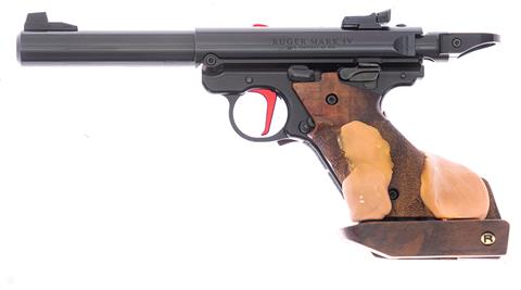 Pistol Ruger Mk IV Target  Cal. 22 long rifle #500093466 § B +ACC (S 237929)