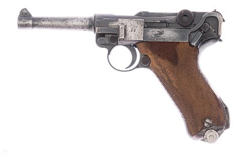 Pistole Parabellum P08 Mauserwerke Kal. 9 mm Luger #3801 § B (W 2742-23)