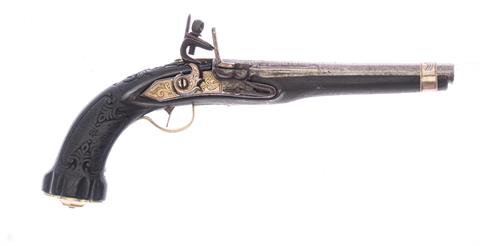 Flintlock pistol unknown manufacturer cal. 15 mm # without number § free from 18