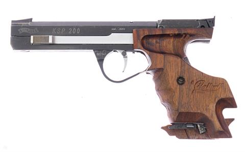 Pistol Walther KSP200  Cal. 22 long rifle #002341 § B +ACC (S 186342)