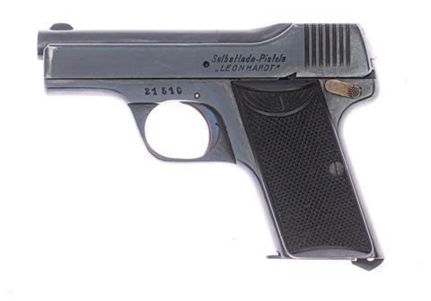 Pistol Leonhardt Gering & Co. Cal. 7.65 Browning? #21510 § B (S 232269)