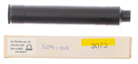 Schalldämpfer Ase Utra Kal. 22 long rifle #SE14-1019 § A (S Ohne Nummer)