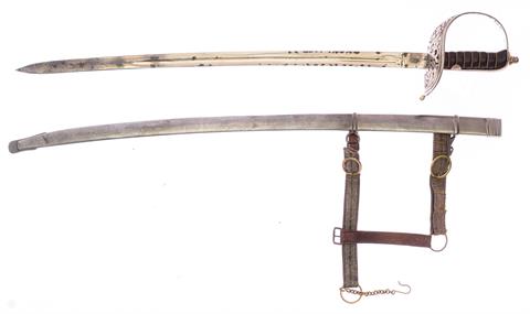 Cavalry officer's saber M.1869 Weyersberg & Co. Solingen
