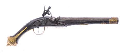 Flintlock pistol Cal. 15.5 mm #without number § free from 18