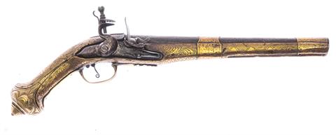 Flintlock pistol Cal. 15.5 mm #without number § free from 18